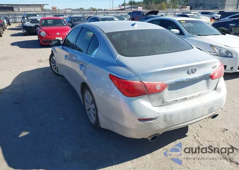 2017 Infiniti Q50 3.0T Premium из США, поврежденный, VIN JN1EV7AP8HM741161